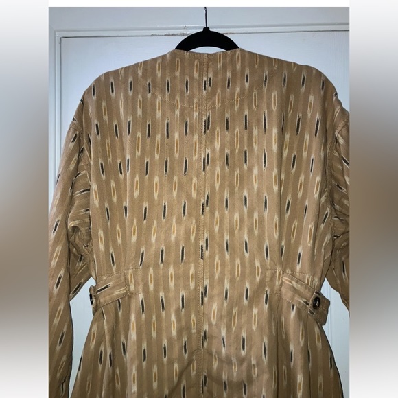 Free People Trench Dress XS Tan Fall Super Cute! - Picture 4 of 6